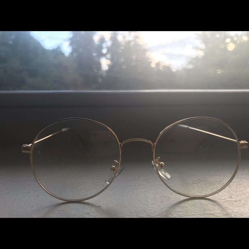 Gold Frame Glasses